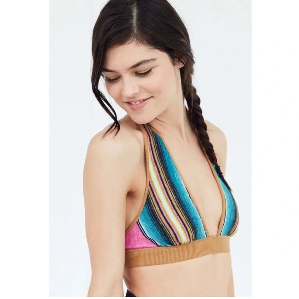 NWOT Urban Outfitters Out From Under Te Amo Halter Bra/Top Size Small